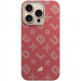 Фото TPU+PC чохол Blueo Gilded Tactile Woven with Magnetic Safe на Apple iPhone 15 Pro Max (6.7") (Red) на vchehle.ua