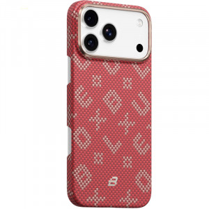 TPU+PC чохол Blueo Gilded Tactile Woven with Magnetic Safe на Apple iPhone 17 Pro Max (6.9")
