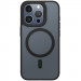 TPU+PC чехол Blueo Skin Friendly Frosted with Magnetic Safe для Apple iPhone 14 Pro (6.1") (Черный / Black)