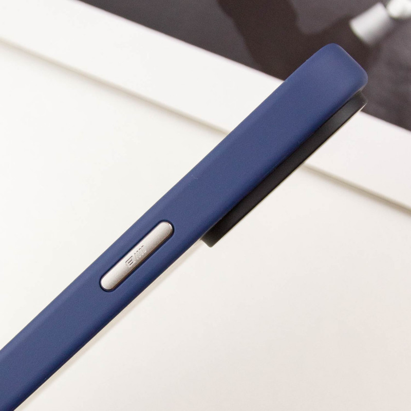 TPU+PC чехол Blueo Skin Friendly Frosted with Magnetic Safe для Apple iPhone 15 Pro (6.1") (Синий / Blue) в магазине vchehle.ua