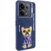 TPU+PC чехол Friends для Xiaomi Poco X6 / Note 13 Pro 5G (Blue Dog)