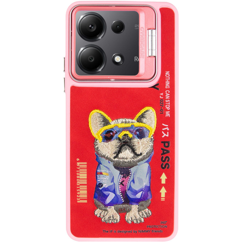 Фото TPU+PC чехол Friends для Xiaomi Poco X6 / Note 13 Pro 5G (Pink Dog) на vchehle.ua