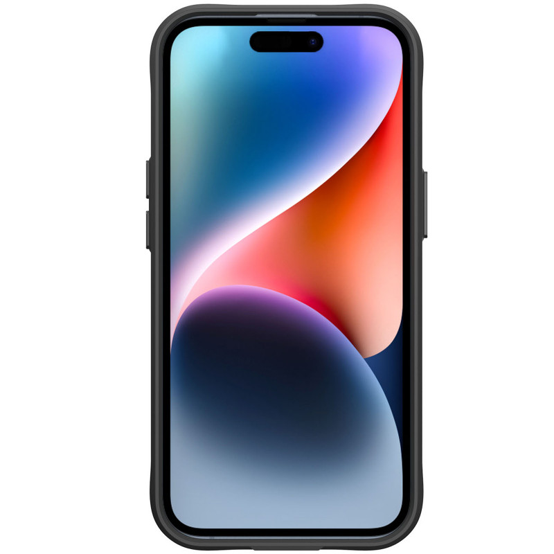 Фото TPU+PC чехол Space Carbon collection для Apple iPhone 15 / 14 (6.1") (Black) в магазине vchehle.ua