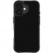 Фото TPU+PC чохол Space Carbon collection на Apple iPhone 16 (6.1") (Black) на vchehle.ua
