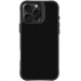 Фото TPU+PC чохол Space Carbon collection на Apple iPhone 16 Pro (6.3") (Black) на vchehle.ua