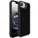 TPU+PC чехол Space Carbon collection для Apple iPhone 16e / 17e (6.1") (Black)