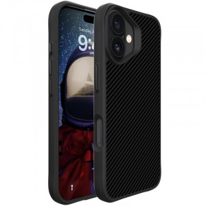 TPU+PC чехол Space Carbon collection для Apple iPhone 17 (6.3")