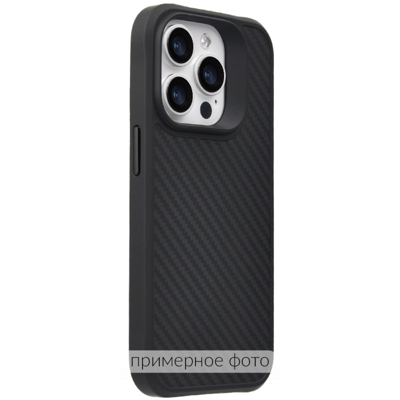 TPU+PC чохол Space Carbon collection на Apple iPhone 17 Pro Max (6.9")