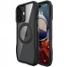 Фото TPU+PC чехол Space Octagon Magnetic Safe with aluminium ring для Apple iPhone 16 (6.1") (Black) на vchehle.ua