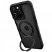 TPU+PC чохол Space Octagon Magnetic Safe with aluminium ring на Apple iPhone 16 Pro (6.3") (Black) в магазині vchehle.ua