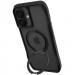 Купити TPU+PC чохол Space Octagon Magnetic Safe with aluminium ring на Apple iPhone 17 (6.3") (Black) на vchehle.ua