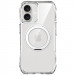 Фото TPU+PC чохол Space Octagon Magnetic Safe with aluminium ring на Apple iPhone 17 (6.3") (Silver) на vchehle.ua