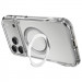Купити TPU+PC чохол Space Octagon Magnetic Safe with aluminium ring на Apple iPhone 17 Pro (6.3") (Silver) на vchehle.ua