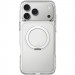 Фото TPU+PC чохол Space Octagon Magnetic Safe with aluminium ring на Apple iPhone 17 Pro Max (6.9") (Silver) на vchehle.ua
