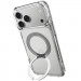 TPU+PC чохол Space Octagon Magnetic Safe with aluminium ring на Apple iPhone 17 Pro Max (6.9") (Silver) в магазині vchehle.ua