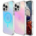 TPU+PC чохол Space Pure Rainbow Magnetic Safe на Apple iPhone 16 Pro (6.3")