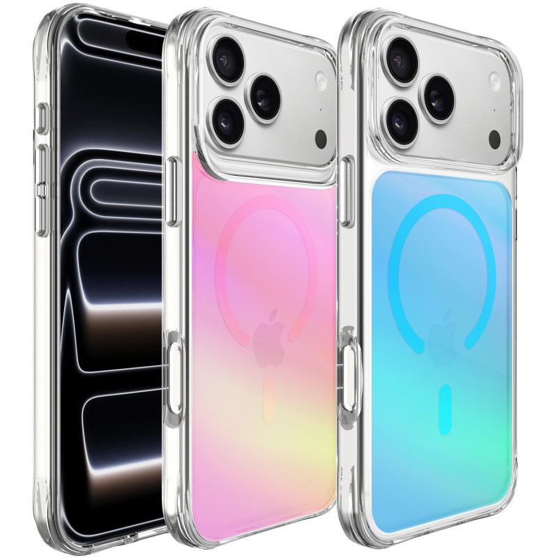 TPU+PC чехол Space Pure Rainbow Magnetic Safe для Apple iPhone 17 Pro Max (6.9")