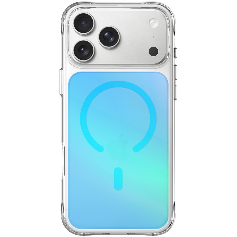 Фото TPU+PC чехол Space Pure Rainbow Magnetic Safe для Apple iPhone 17 Pro Max (6.9") (Blue) на vchehle.ua
