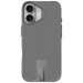Фото TPU+PC чохол Space Taurustar Magnetic safe with kickstand на Apple iPhone 16 (6.1") (Gun Metal) в маназині vchehle.ua