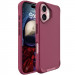 TPU+PC чохол Space Taurustar Magnetic safe with kickstand на Apple iPhone 16 (6.1") (Wine Red)