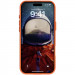 TPU+PC чехол Space Taurustar Magnetic safe with kickstand для Apple iPhone 16 Pro Max (6.9") (Orange) в магазине vchehle.ua