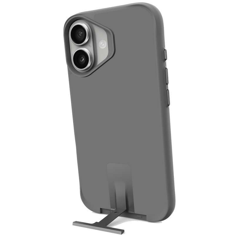 Замовити TPU+PC чохол Space Taurustar Magnetic safe with kickstand на Apple iPhone 17 (6.3") (Gun Metal) на vchehle.ua