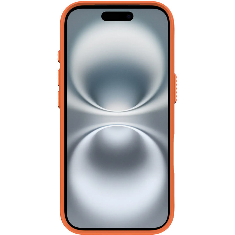 TPU+PC чохол Space Taurustar Magnetic safe with kickstand на Apple iPhone 17 (6.3") (Orange) в магазині vchehle.ua