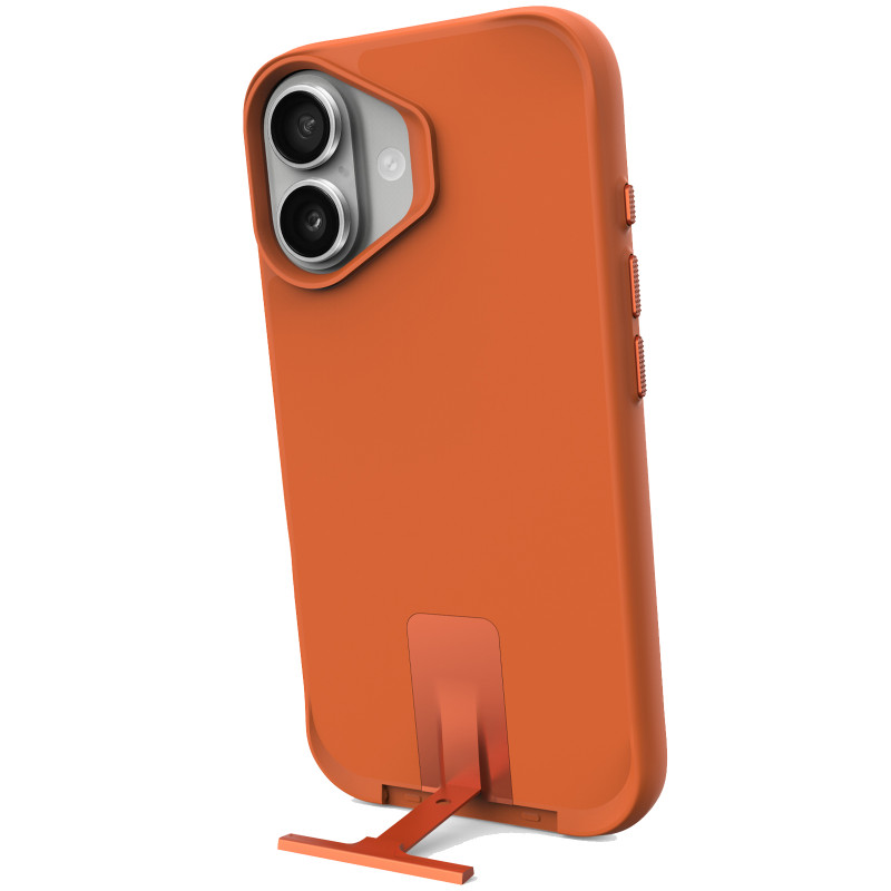 Замовити TPU+PC чохол Space Taurustar Magnetic safe with kickstand на Apple iPhone 17 (6.3") (Orange) на vchehle.ua