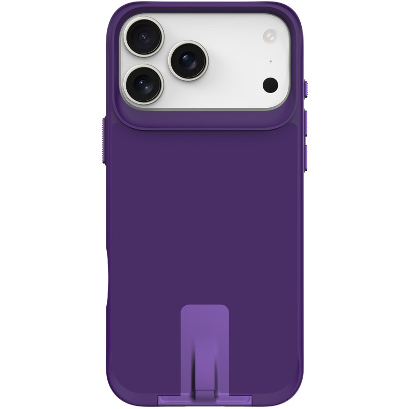 Фото TPU+PC чохол Space Taurustar Magnetic safe with kickstand на Apple iPhone 17 Pro (6.3") (Deep Purple) на vchehle.ua