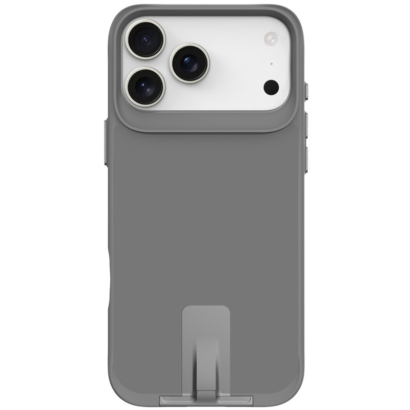 Фото TPU+PC чохол Space Taurustar Magnetic safe with kickstand на Apple iPhone 17 Pro (6.3") (Gun Metal) в маназині vchehle.ua