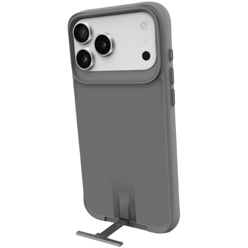 Замовити TPU+PC чохол Space Taurustar Magnetic safe with kickstand на Apple iPhone 17 Pro (6.3") (Gun Metal) на vchehle.ua
