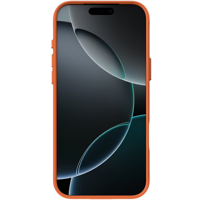 Фото TPU+PC чохол Space Taurustar Magnetic safe with kickstand на Apple iPhone 17 Pro (6.3") (Orange) в маназині vchehle.ua