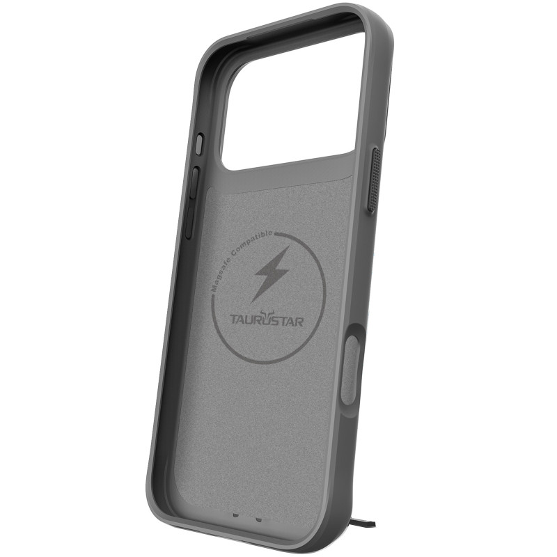 Купити TPU+PC чохол Space Taurustar Magnetic safe with kickstand на Apple iPhone 17 Pro Max (6.9") (Gun Metal) на vchehle.ua