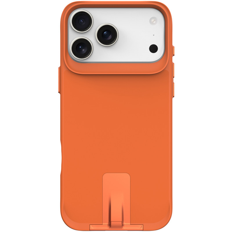 Фото TPU+PC чохол Space Taurustar Magnetic safe with kickstand на Apple iPhone 17 Pro Max (6.9") (Orange) на vchehle.ua