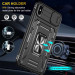 Фото Удароміцний чохол Camshield Army Ring на Apple iPhone X / XS (5.8") (Чорний / Black) на vchehle.ua