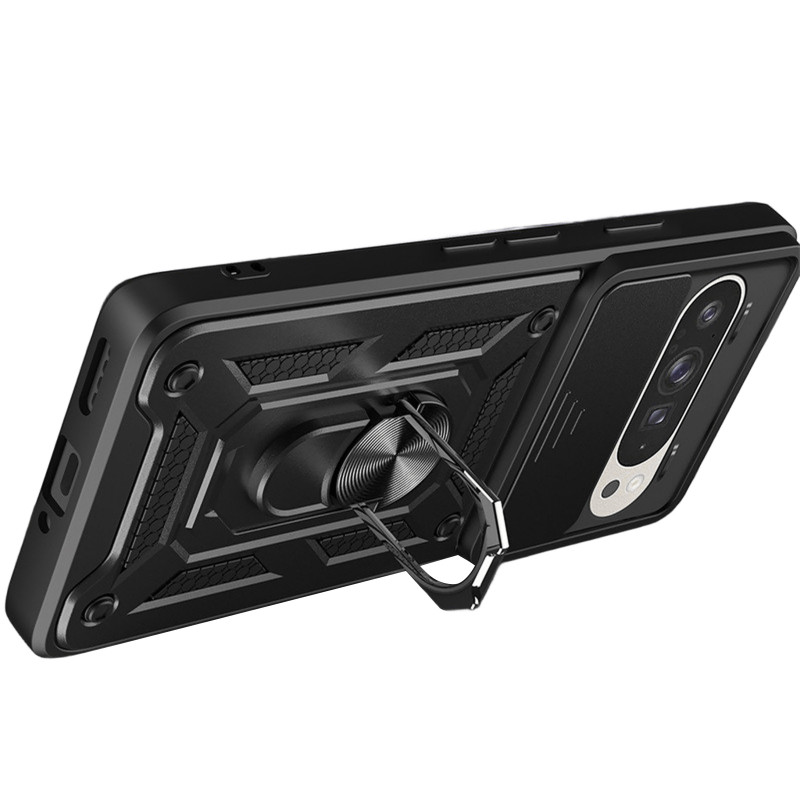 Фото Ударопрочный чехол Camshield Serge Ring для Google Pixel 10 / 10 Pro / 9 / 9 Pro (Черный) в магазине vchehle.ua