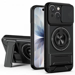 Ударопрочный чехол Camshield StandRing case для Apple iPhone 13 (6.1")