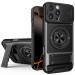 Удароміцний чохол Camshield StandRing case на Apple iPhone 16 Pro (6.3") (Black)