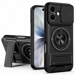 Ударопрочный чехол Camshield StandRing case для Apple iPhone 17 (6.3")