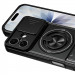 Фото Удароміцний чохол Camshield StandRing case на Apple iPhone 17 (6.3") (Black) в маназині vchehle.ua