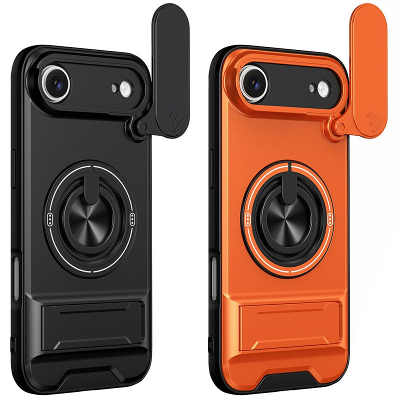 Ударопрочный чехол Camshield StandRing case для Apple iPhone 17 Air (6.5")