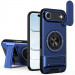 Ударопрочный чехол Camshield StandRing case для Apple iPhone 17 Air (6.5") (Blue)