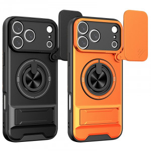 Ударопрочный чехол Camshield StandRing case для Apple iPhone 17 Pro (6.3")