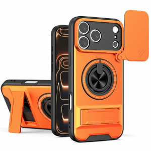 Ударопрочный чехол Camshield StandRing case для Apple iPhone 17 Pro (6.3")