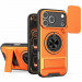 Ударопрочный чехол Camshield StandRing case для Apple iPhone 17 Pro Max (6.9") (Orange)