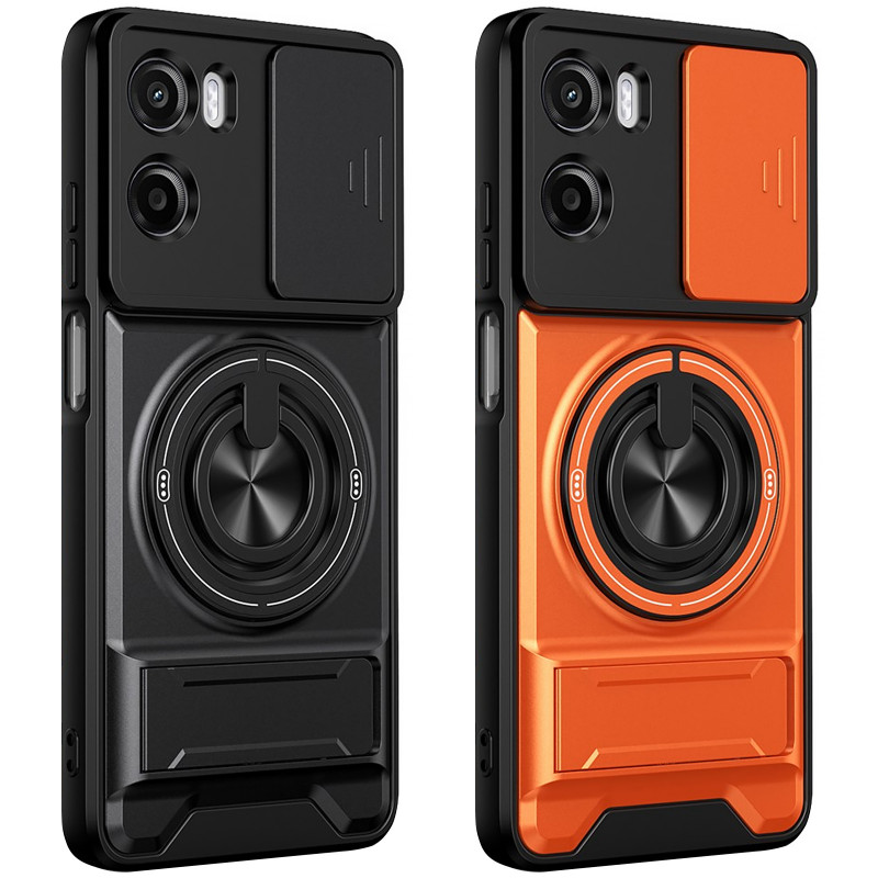 Ударопрочный чехол Camshield StandRing case для Motorola Moto G05 / E15
