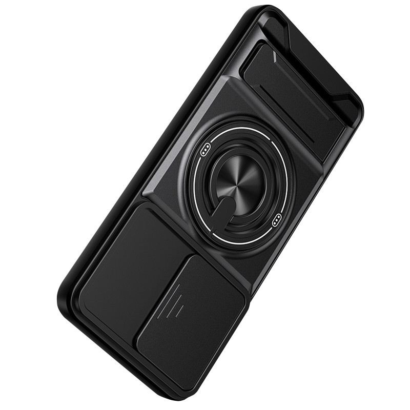 Фото Ударопрочный чехол Camshield StandRing case для Samsung Galaxy A36 5G (Black) на vchehle.ua