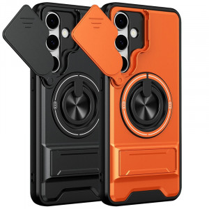 Удароміцний чохол Camshield StandRing case на Samsung Galaxy S24 FE