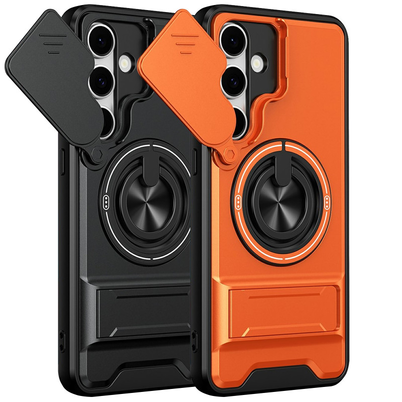 Удароміцний чохол Camshield StandRing case на Samsung Galaxy S25 FE