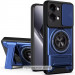Ударопрочный чехол Camshield StandRing case для Xiaomi Redmi 13 4G / Poco M6 4G (Blue)